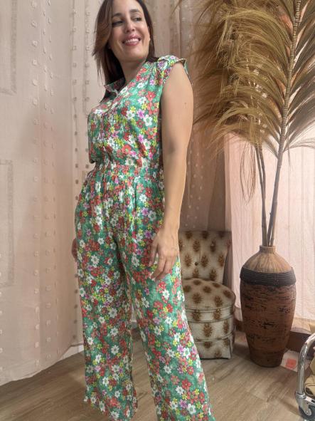 CONJUNTO FLORES VERDE [3]