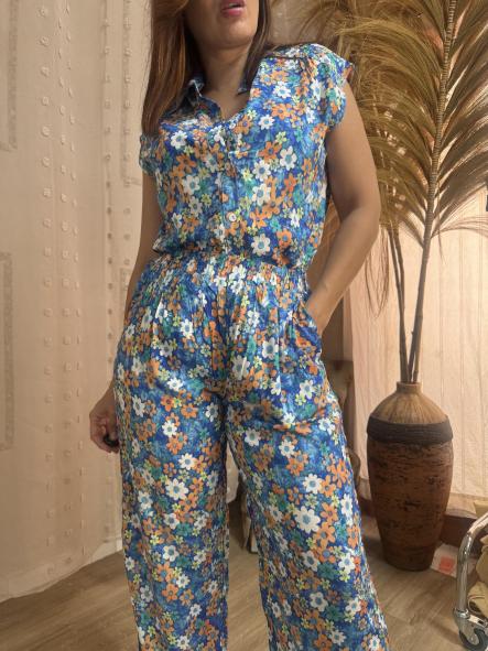 CONJUNTO FLORES AZUL [1]