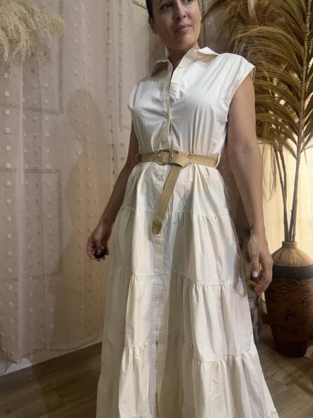 VESTIDO  CAMISERO BEIG [2]