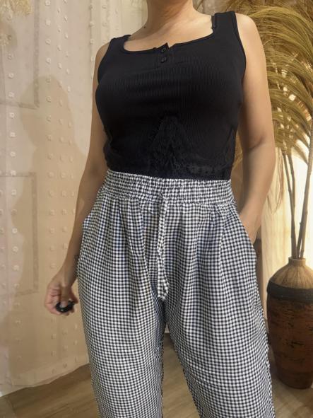 PANTALON CUADROS DE VICHI [0]