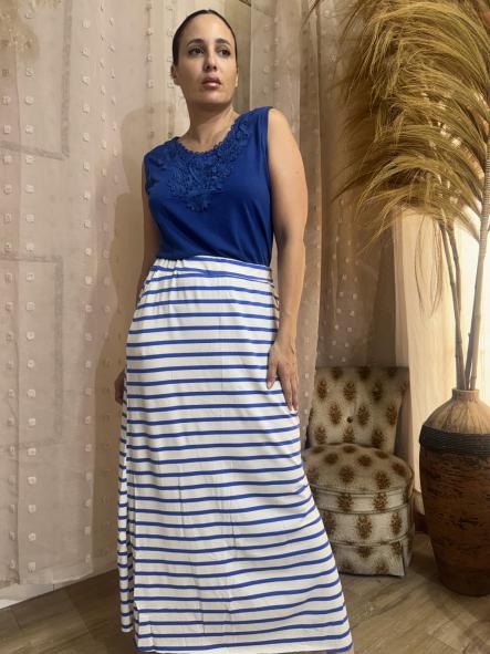 FALDA LARGA NAVY AZUL [1]