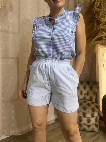 BLUSA VICHY AZUL [0]