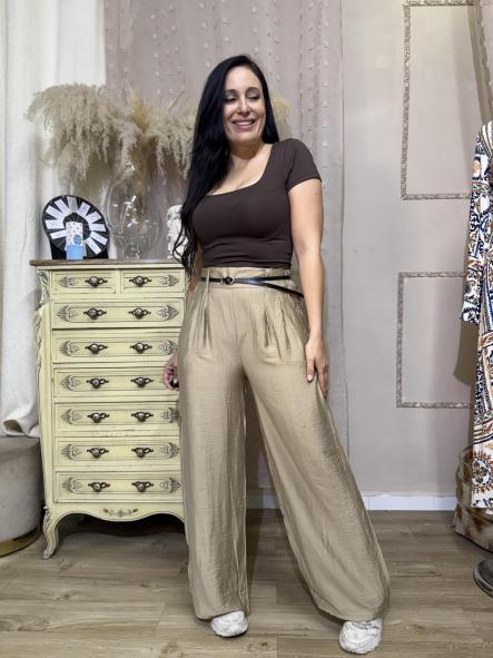 PANTALON TIPO TRAJE  CAMEL CINTURON [1]