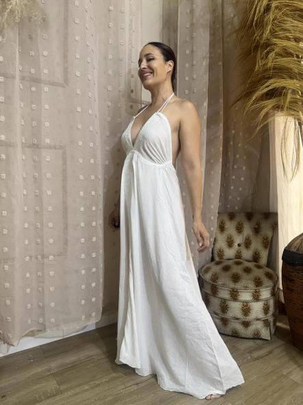 VESTIDO BOHO LARGO  [2]