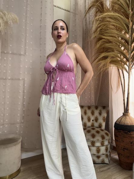 PANTALON   HUESO BOHO