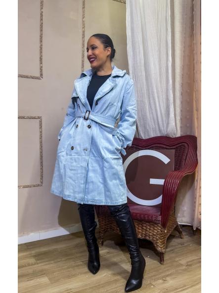 CHAQUETA CORTE GABARDINA VAQUERA