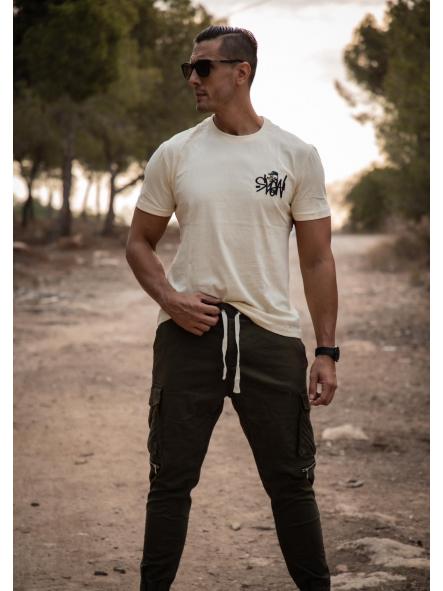 PANTALONES CARGO NEGRO