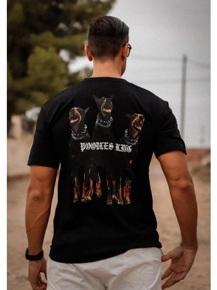 CAMISETA DOBERMAN NEGRA [2]