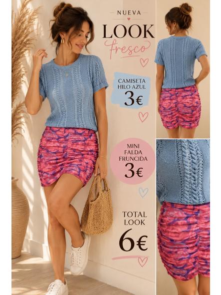 FALDA GUSANO ROSA [0]
