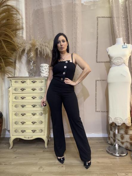 MONO BOTONES negro FIESTA [1]