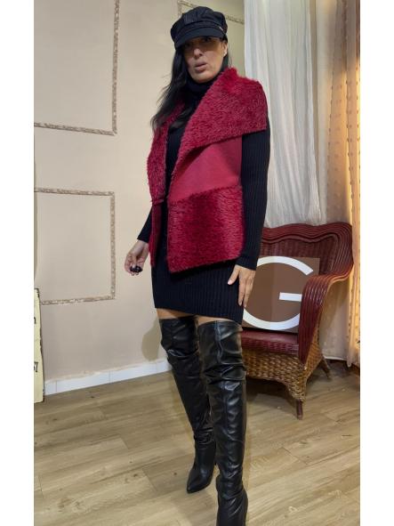 CHALECO DE ANTELINA Y PELO