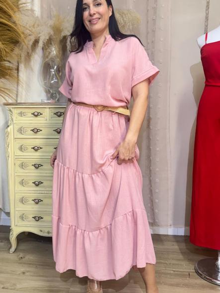 CONJUNTO LINO ROSA [0]