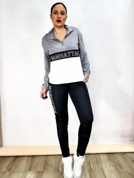 Conjunto Manhattan Gris