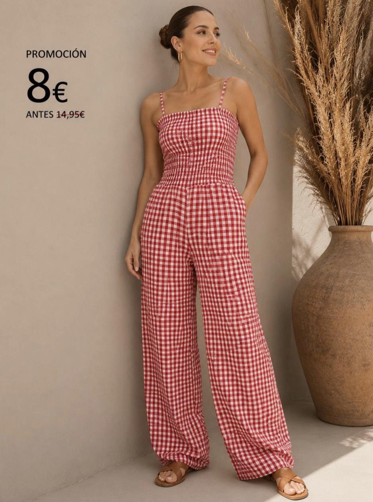 MONO VICHY ROJO