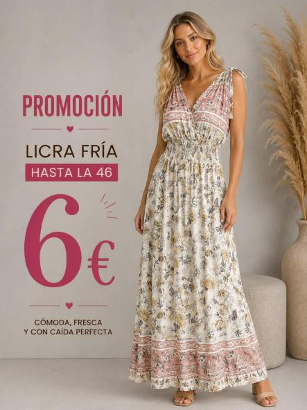 VESTIDO  LICRA FRIA