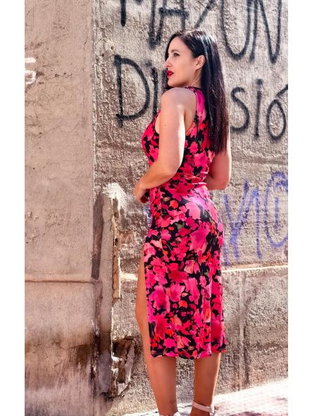 VESTIDO CARMEN TONALIDADES ROJAS [3]