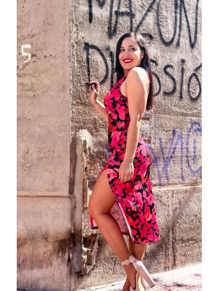 VESTIDO CARMEN TONALIDADES ROJAS [0]