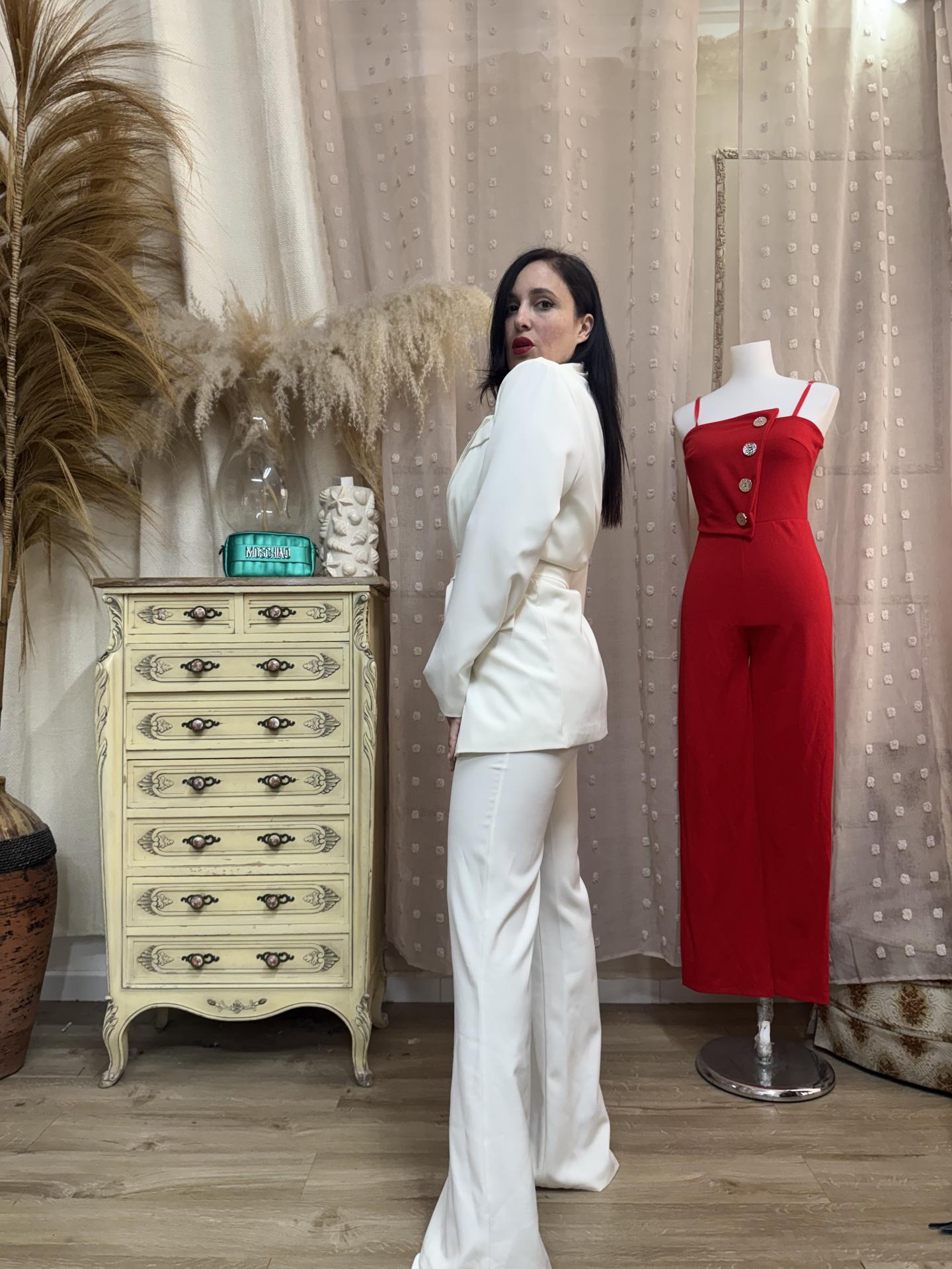 CONJUNTO TRAJE BLANCO