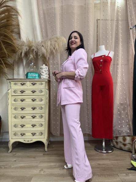 CONJUNTO TRAJE ROSA [1]
