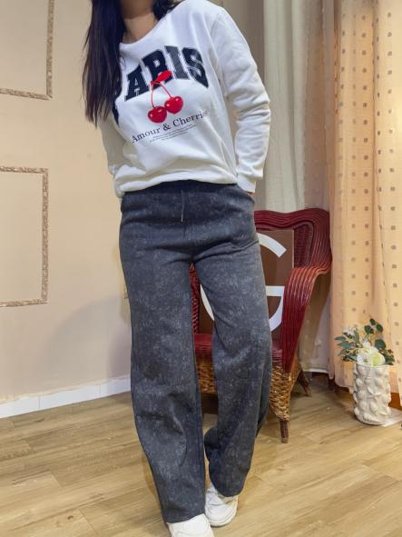 PANTALON DEPORTIVO GASTADO GRIS [2]