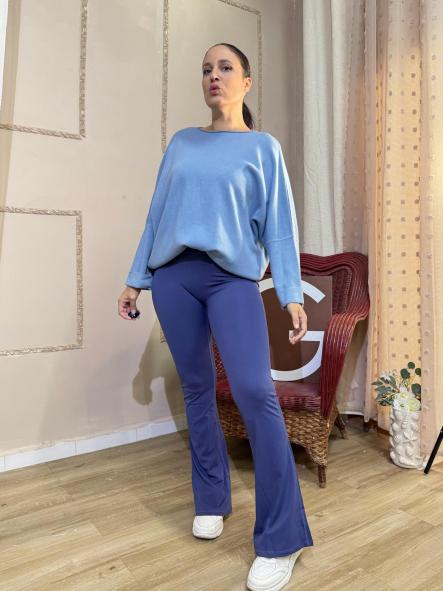 LEGGINS AZUL CAMPANA FRUNCIDO DETRAS CON BOLSILLOS [2]
