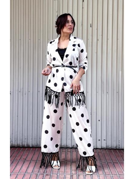 TRAJE LUNARES BLANCO [0]