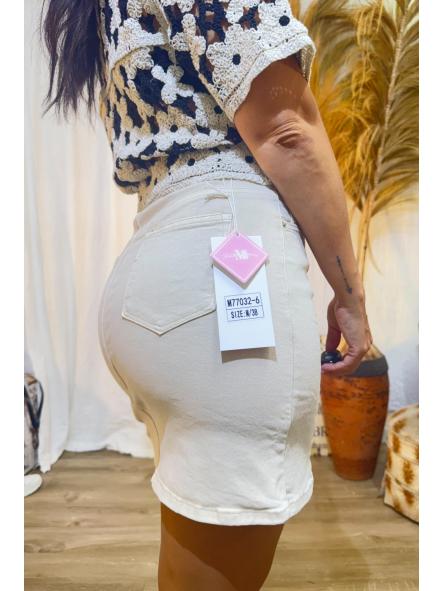 FALDA VAQUERA BEIGE  [2]
