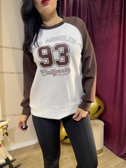 SUDADERA colegg MARRON [1]