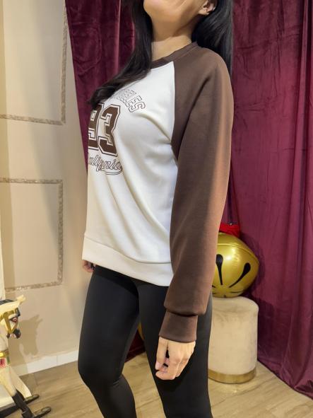 SUDADERA colegg MARRON [2]