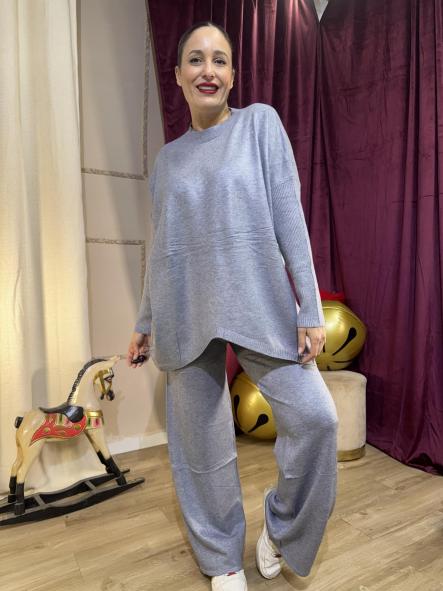 CONJUNTO GRIS PLOMO JERSEY OBERSAY CORAZONCITOS [1]