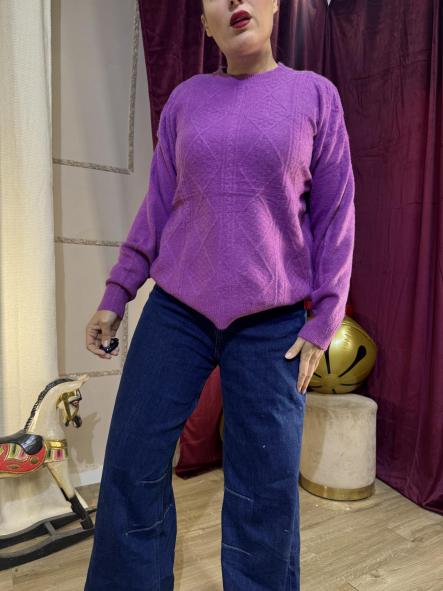 JERSEY BUGAMBILLA DE LANA CON HILOS BRILLANTES [1]