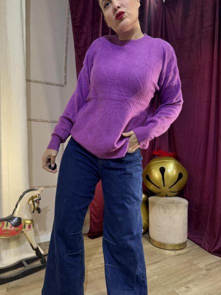 JERSEY BUGAMBILLA DE LANA CON HILOS BRILLANTES [0]