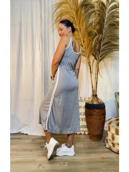 VESTIDO BASIC GRIS 