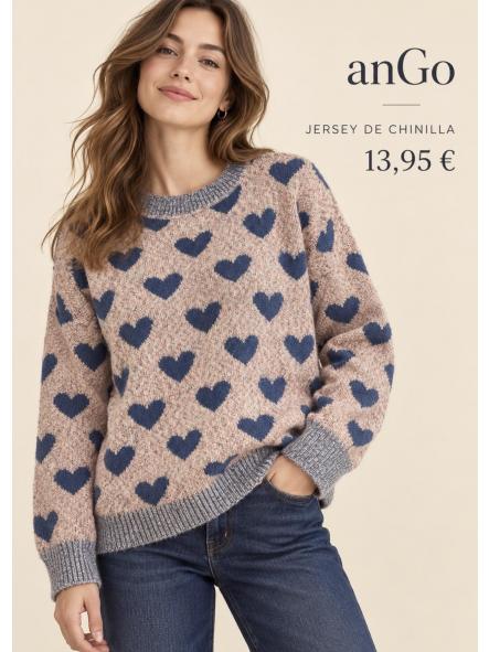 JERSEY CHINILLA CORAZON AZUL [0]