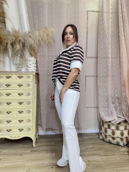 POLO NAVY MARRON [2]