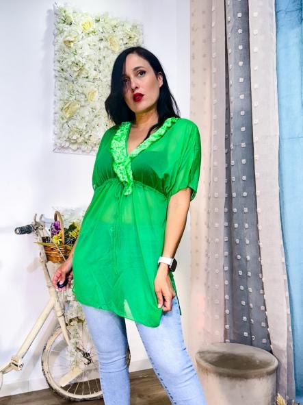 CAMISA OFERTA VERANO VERDE 