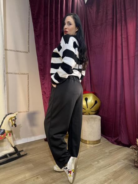 PANTALON DE ALGODON NEGRO [1]