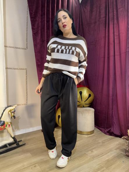 PANTALON DE ALGODON NEGRO [2]