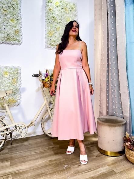 Vestido princesa rosa
