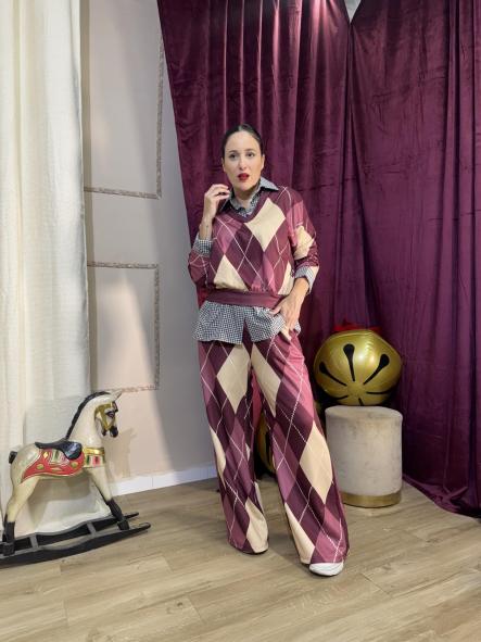 CONJUNTO ROMBOS GRANATE [0]