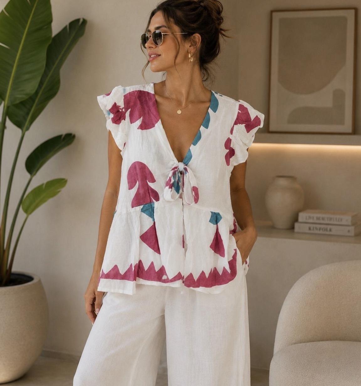 blusa BOHO