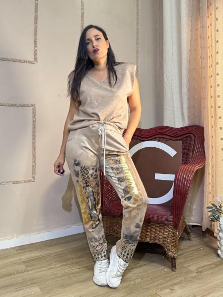 PANTALON MOTIVOS DORADOS [0]