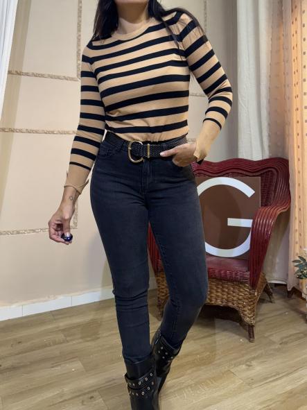 JERSEY NAVY CAMEL [0]