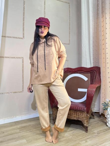 PANTALON MELOCOTON CAMEL [0]