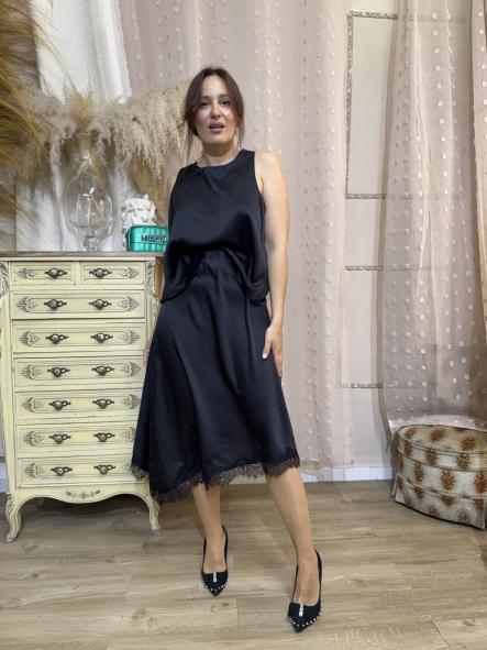 CONJUNTO FALDA Y TOP NEGRO  [2]