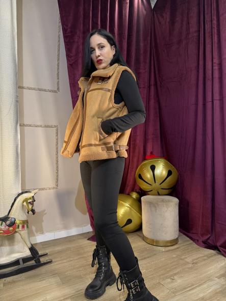 CHALECO ALTA CALIDAD CAMEL [1]