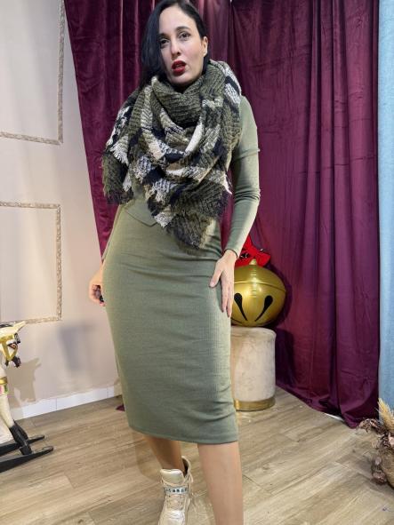 BUFAMANTA VERDE Y NEGRA [2]