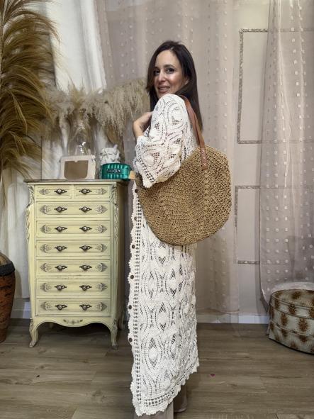 BOLSO RAFIA MARRON  [2]