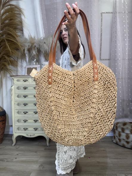 BOLSO RAFIA MARRON  [0]
