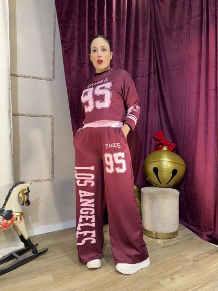 CHANDAL  TOP GRANATE [1]